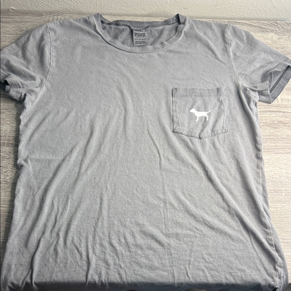 Pink Victoria’s Secret  T-Shirt with Pocket